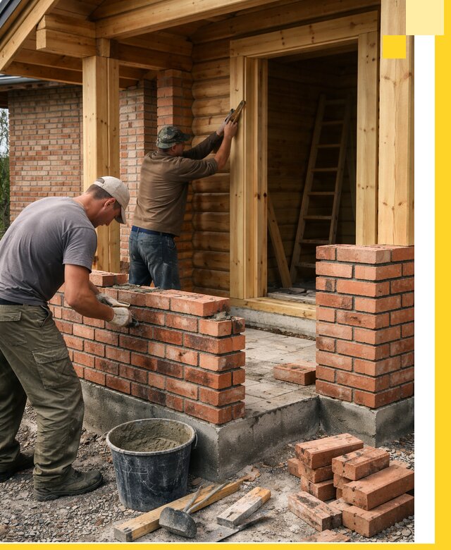 Строительство кирпичных бань под ключ в Камышине с гарантией качества