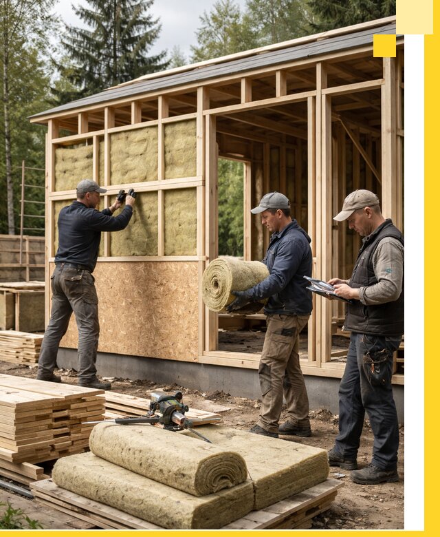 Проектирование и строительство каркасных бань в Камышине под ключ