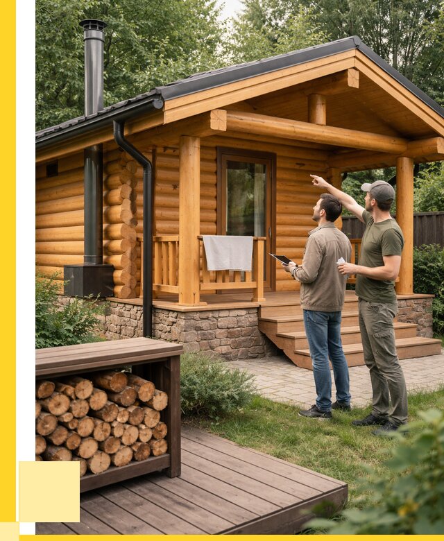 Бани для дачи под ключ в Камышине от 256900 р. | ЭриданКмш