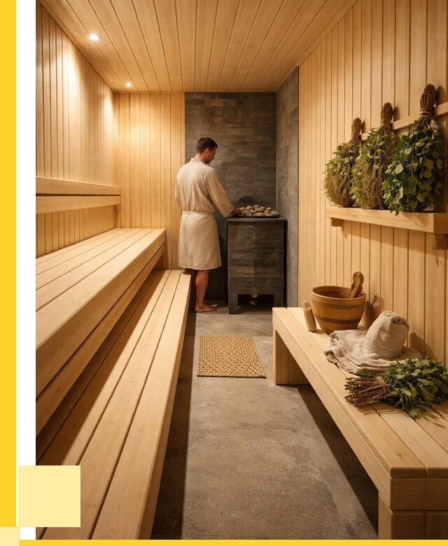 Отделка парной под ключ в Камышине от 359660 р. | ЭриданКмш