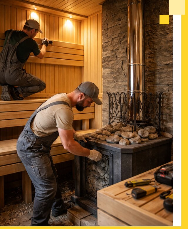 Комплексный дизайн бань, саун и зон отдыха в Камышине