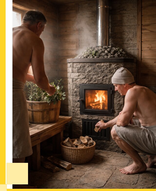 Банные печи под ключ в Камышине от 46242 р. | ЭриданКмш кирпичная