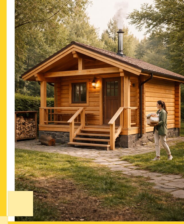 Купить баню под ключ в Камышине от 667940 р. | ЭриданКмш