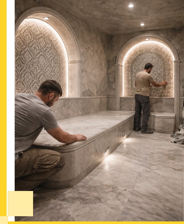 Турецкие бани под ключ в Камышине от 256900 р. | ЭриданКмш