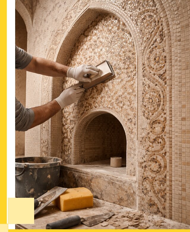 Мозаика для хамама в Камышине под ключ от 5138 р. | ЭриданКмш