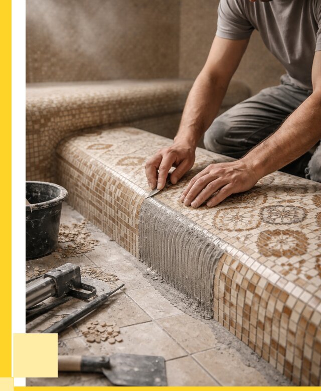 Плитка для хамама под ключ в Камышине от 3597 р. | ЭриданКмш