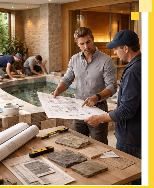 Проектирование SPA зон под ключ в Камышине с инженерией